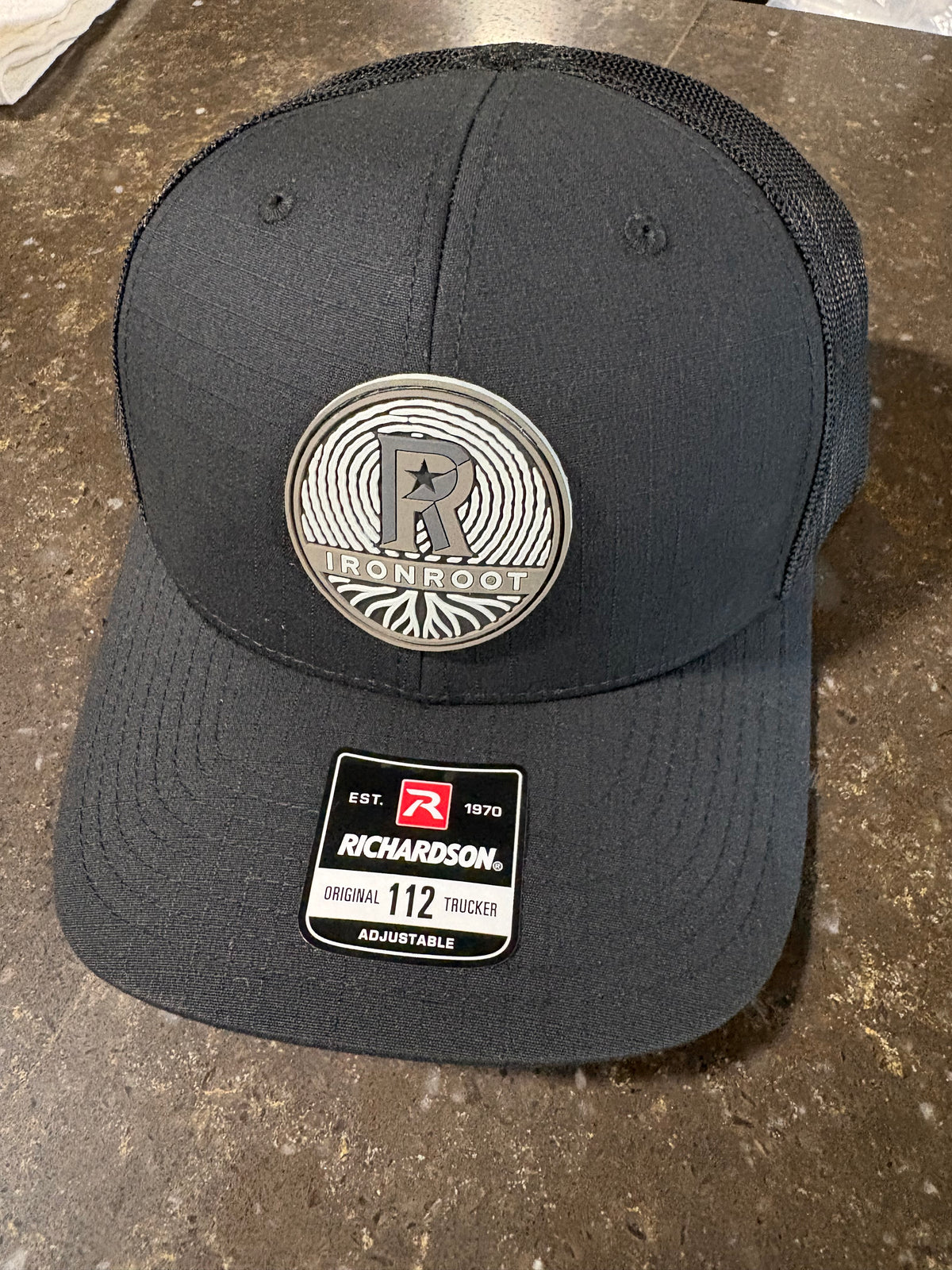 Hat - Rubber Patch Ironroot Logo