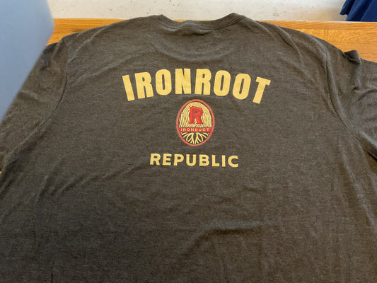 Shirt - Crew IR Medallion Light Grey