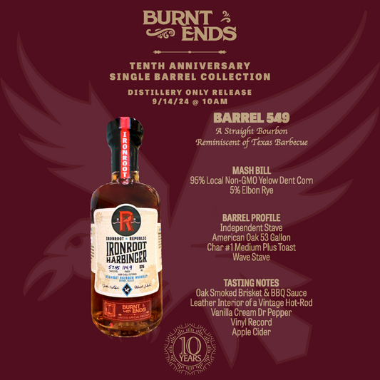 Ironroot Republic Burnt Ends Single Barrel