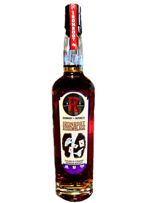 Ironroot Republic Assemblage Bourbon bottle